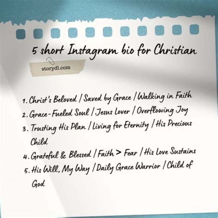 Unveiling The Power Of Short Christian Bios: Insights And Discoveries